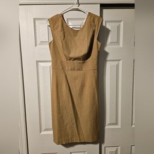 Khaki Bodycon Dress - Size 6